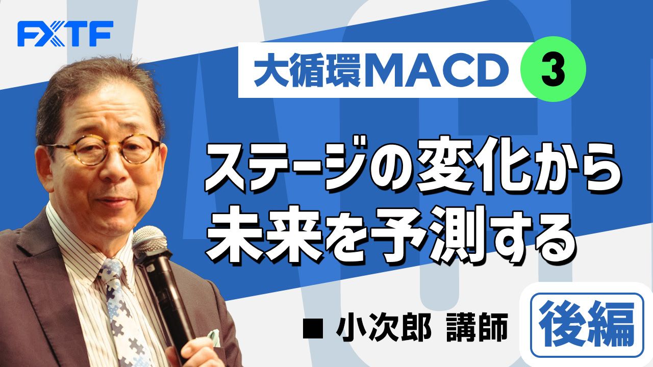 【動画】「大循環MACD③ステージの変化から未来を予測する【後編】」小次郎講師